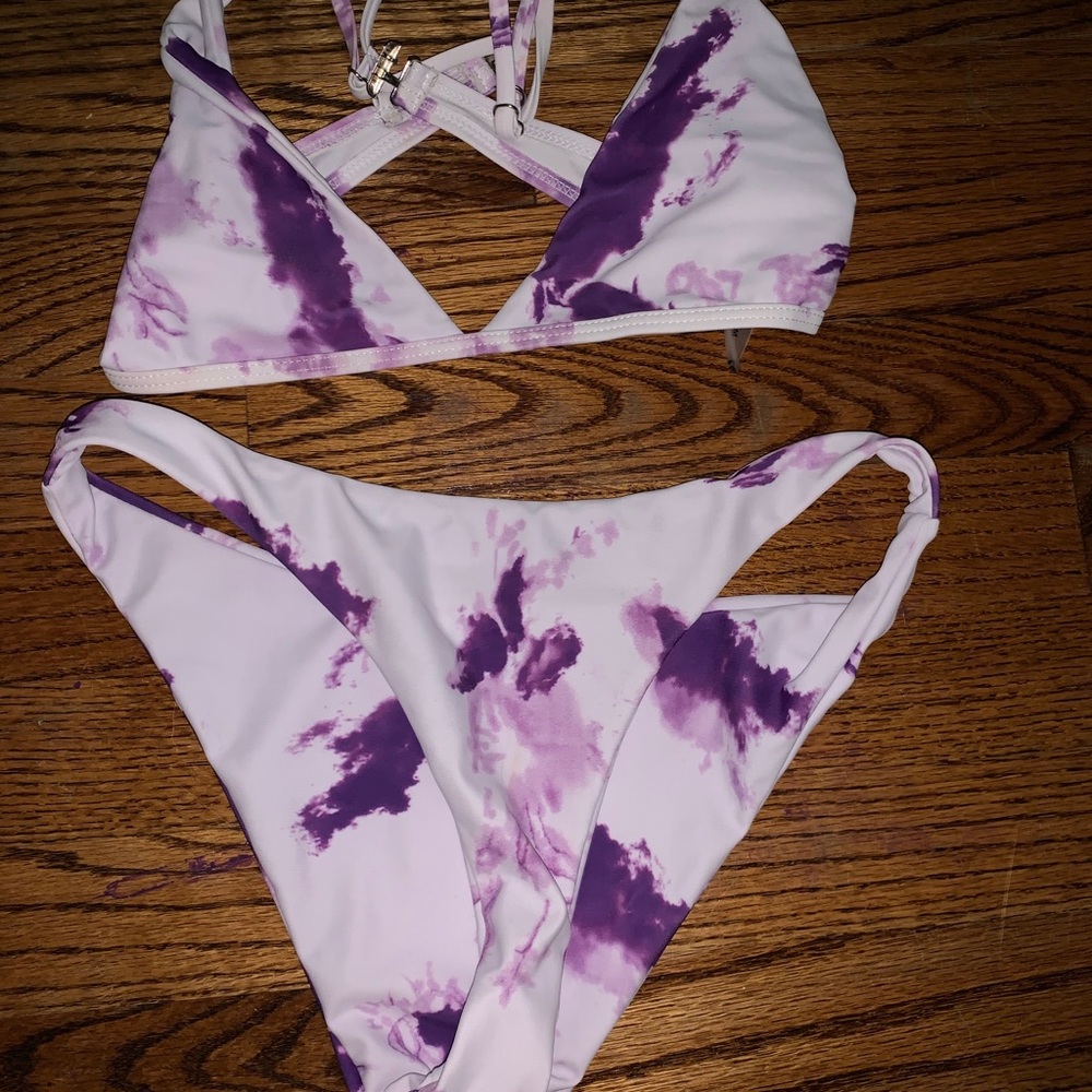 Tie dye swimsuit